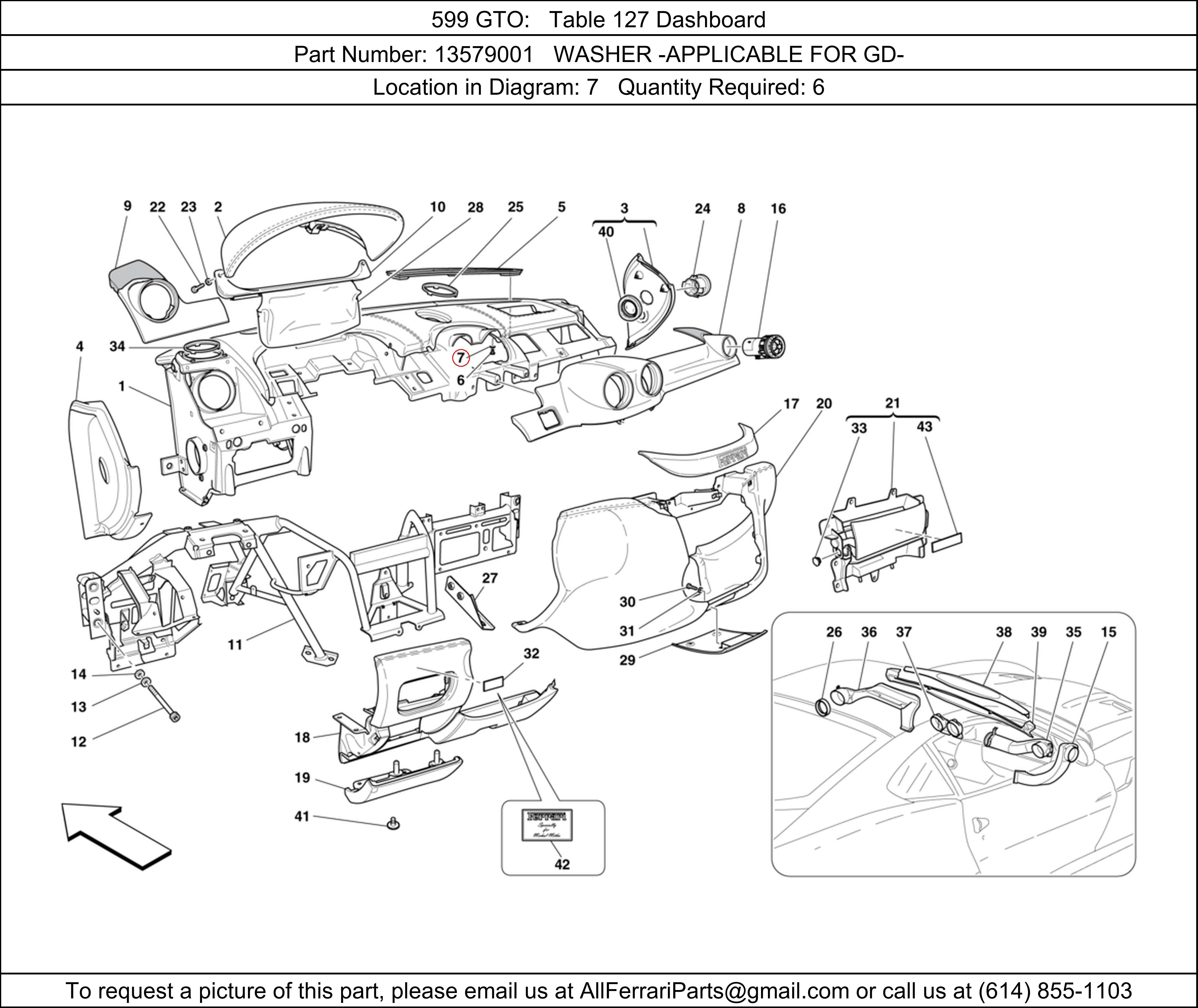 Ferrari Part 13579001