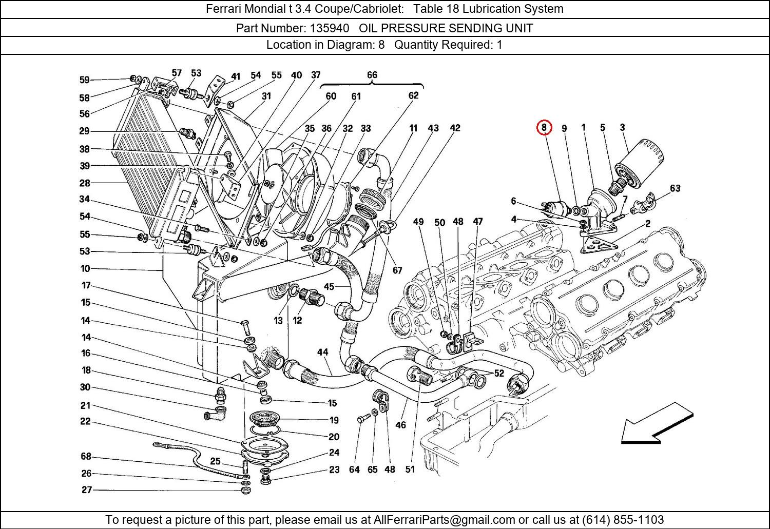 Ferrari Part 135940