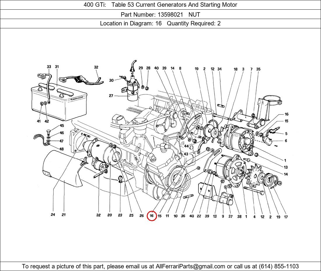 Ferrari Part 13598021