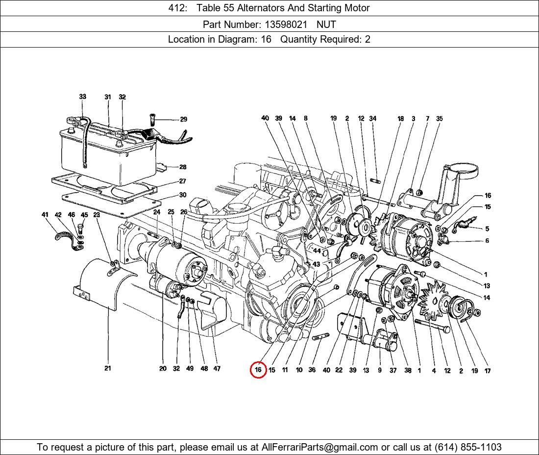 Ferrari Part 13598021