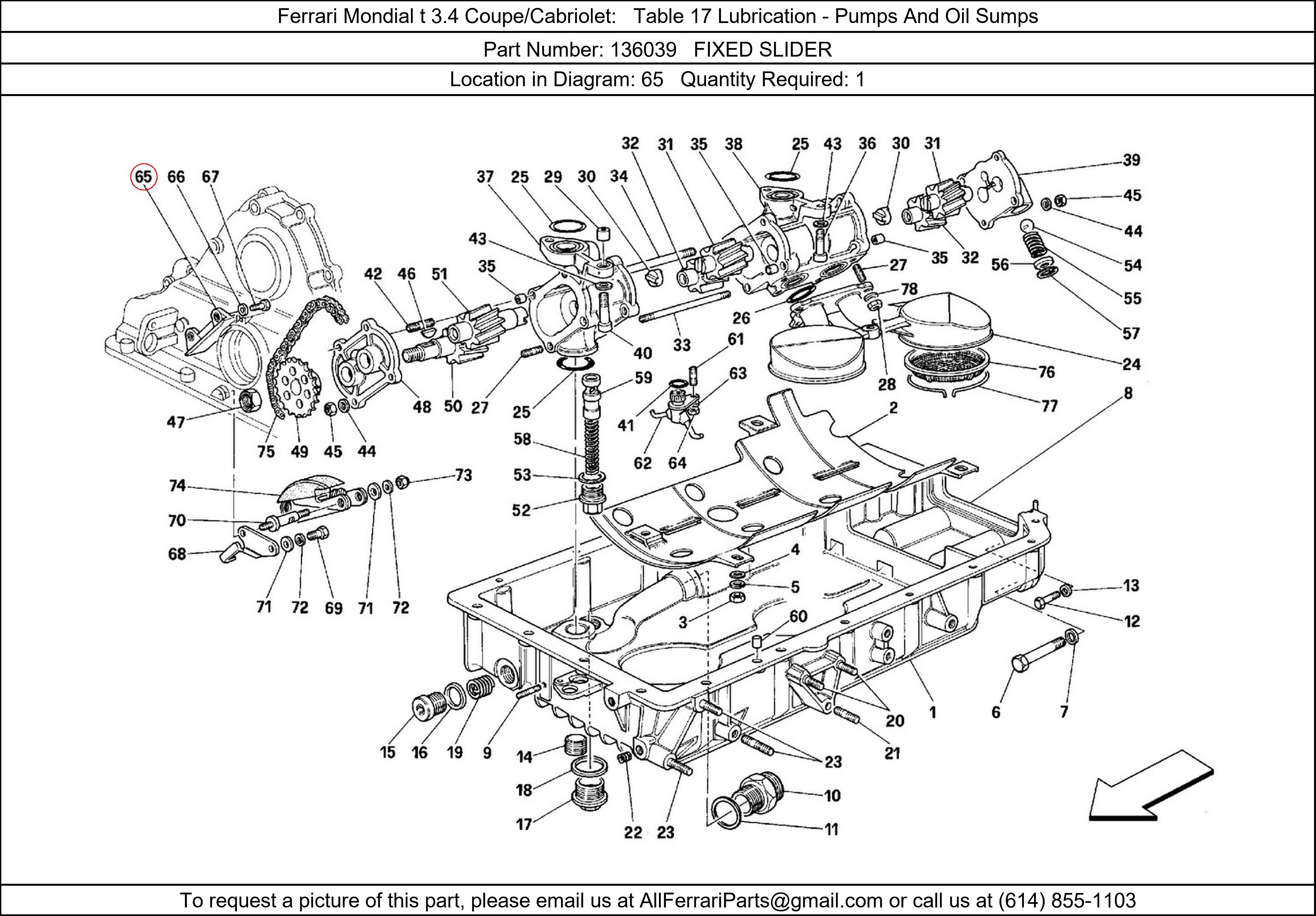 Ferrari Part 136039