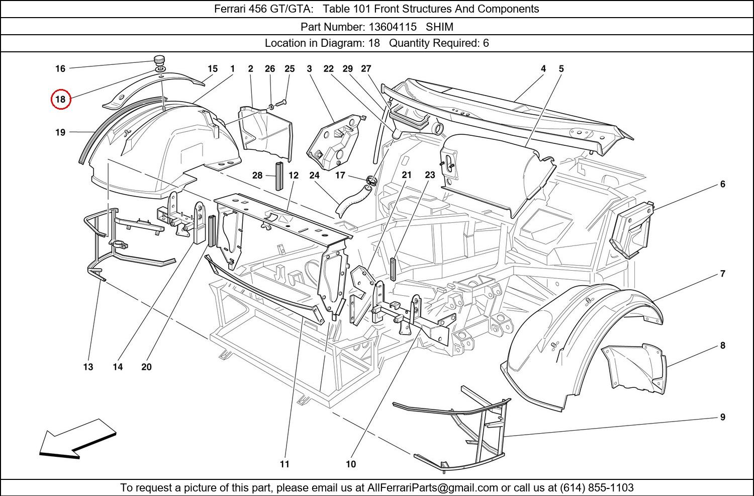 Ferrari Part 13604115