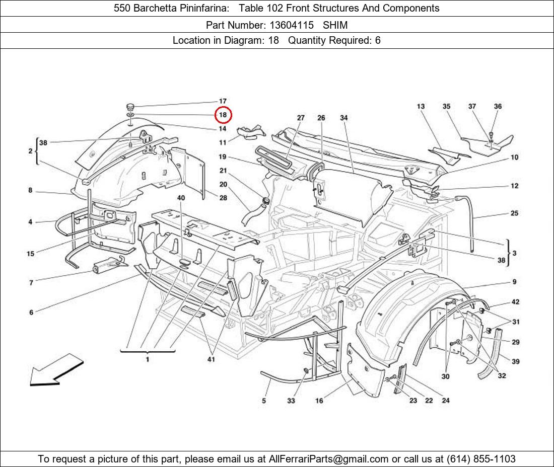 Ferrari Part 13604115