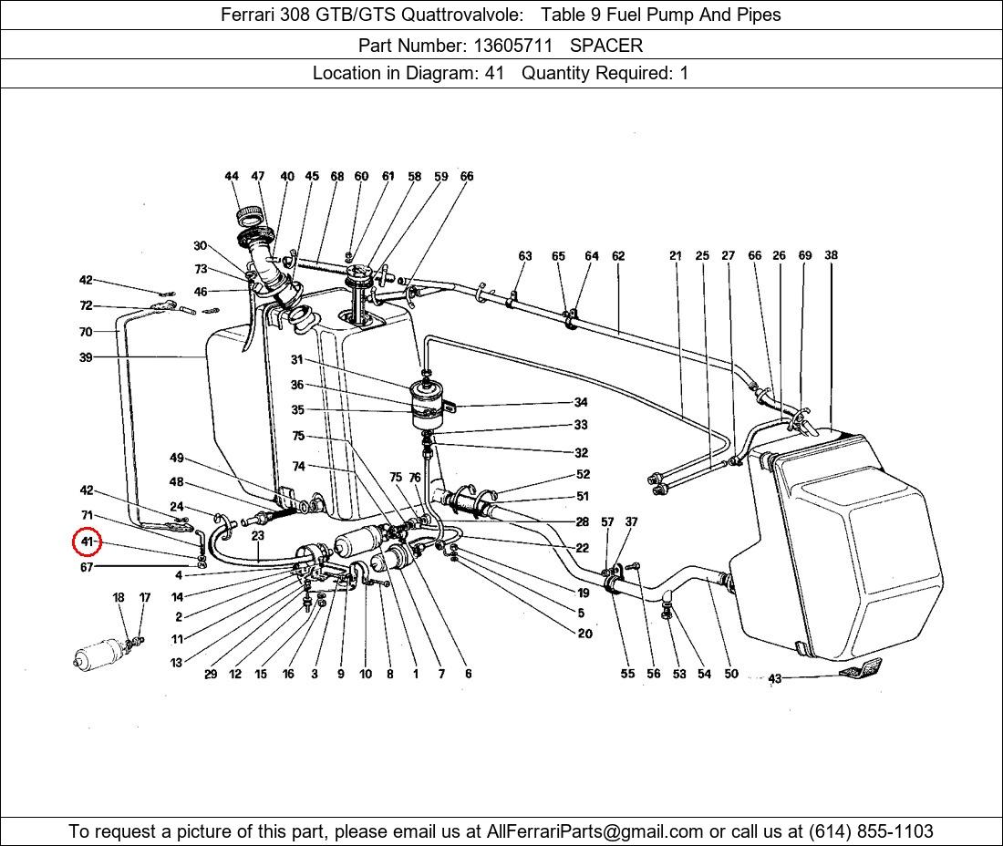 Ferrari Part 13605711