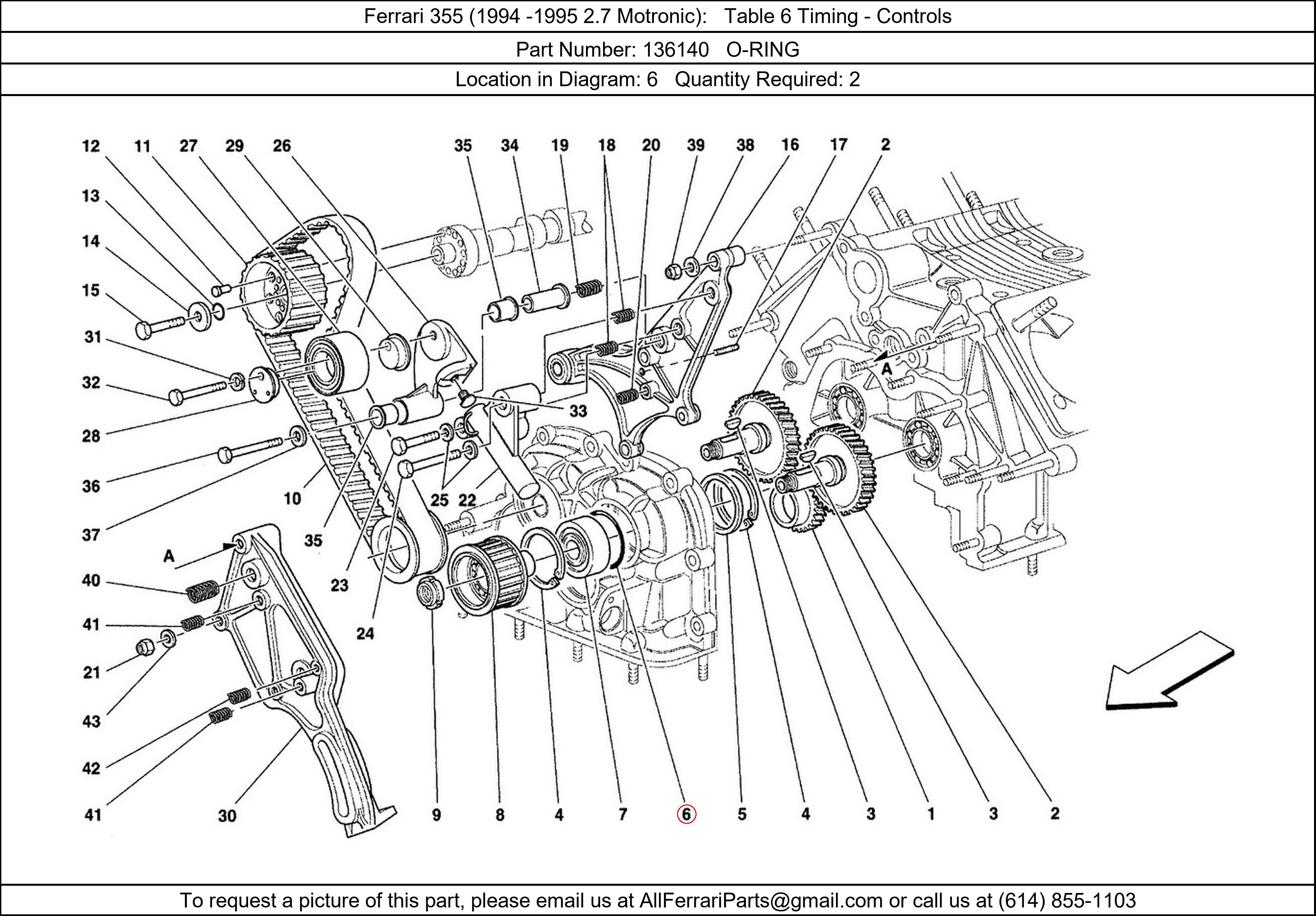 Ferrari Part 136140