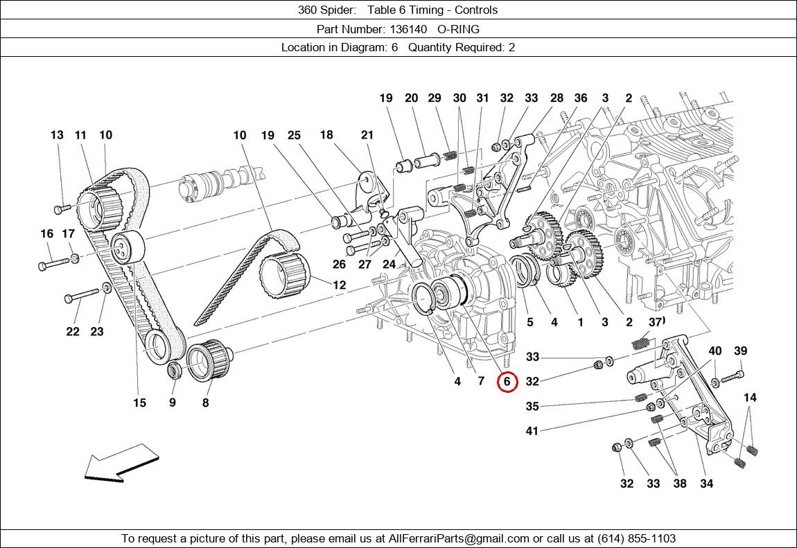 Ferrari Part 136140