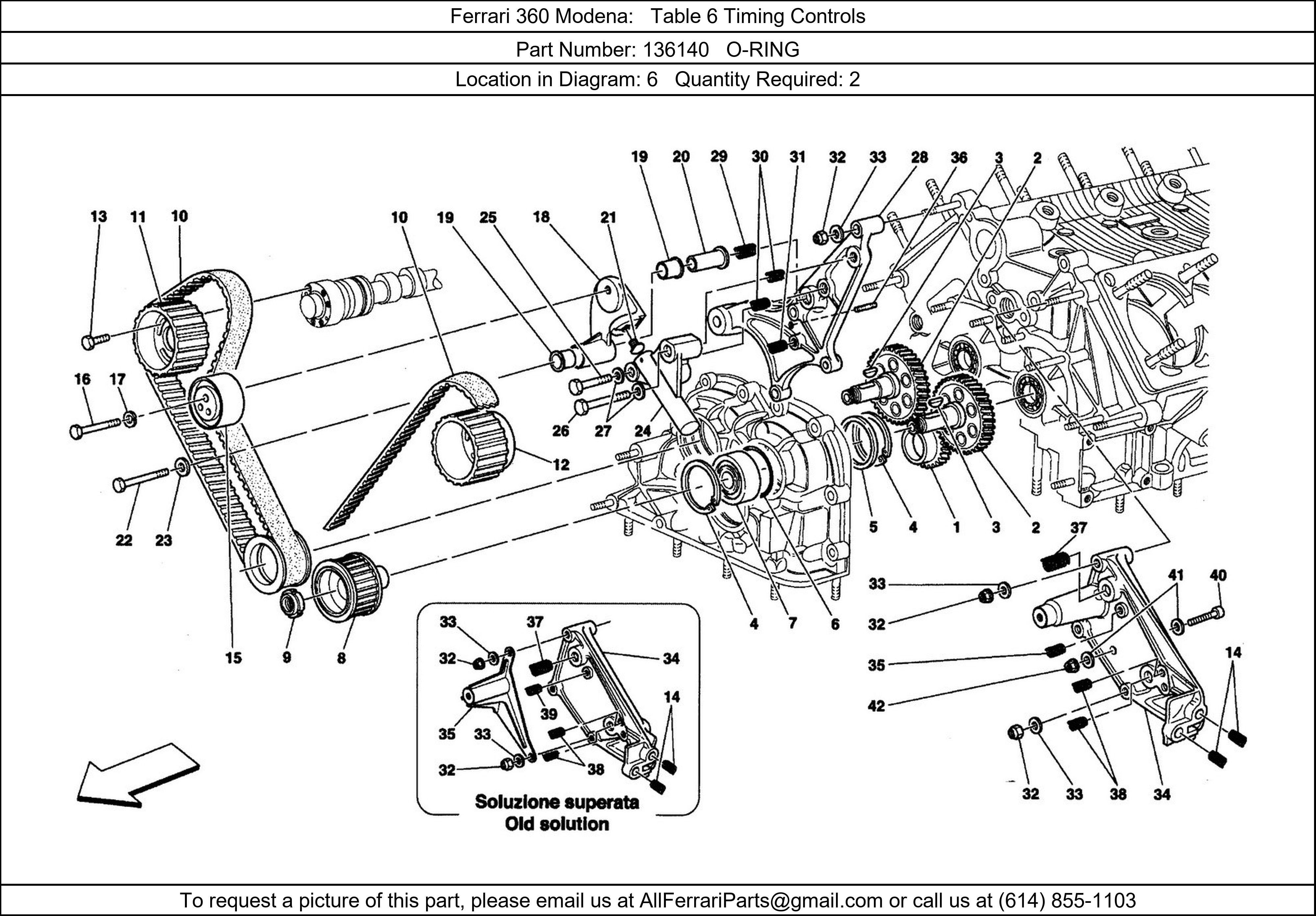 Ferrari Part 136140