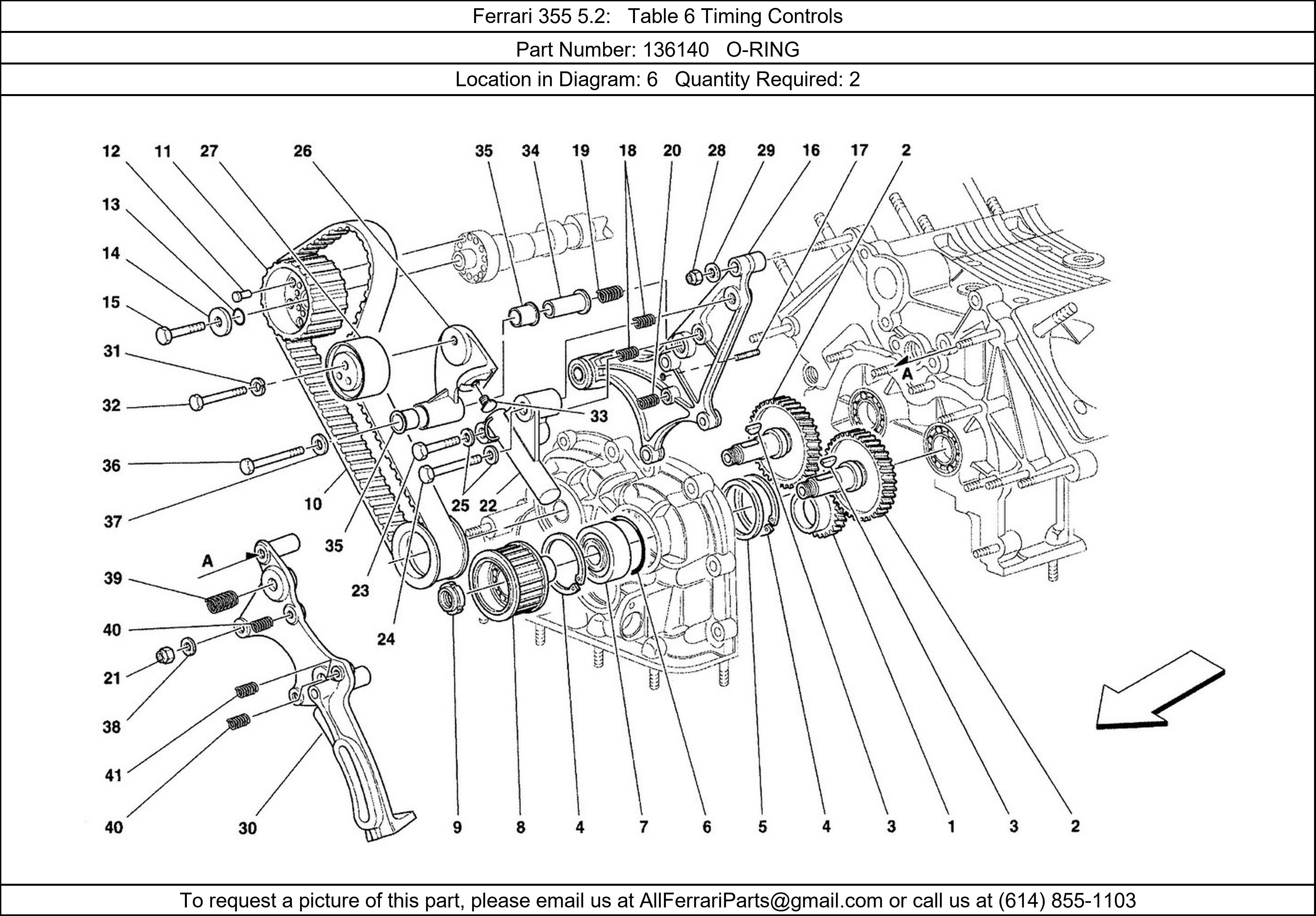 Ferrari Part 136140