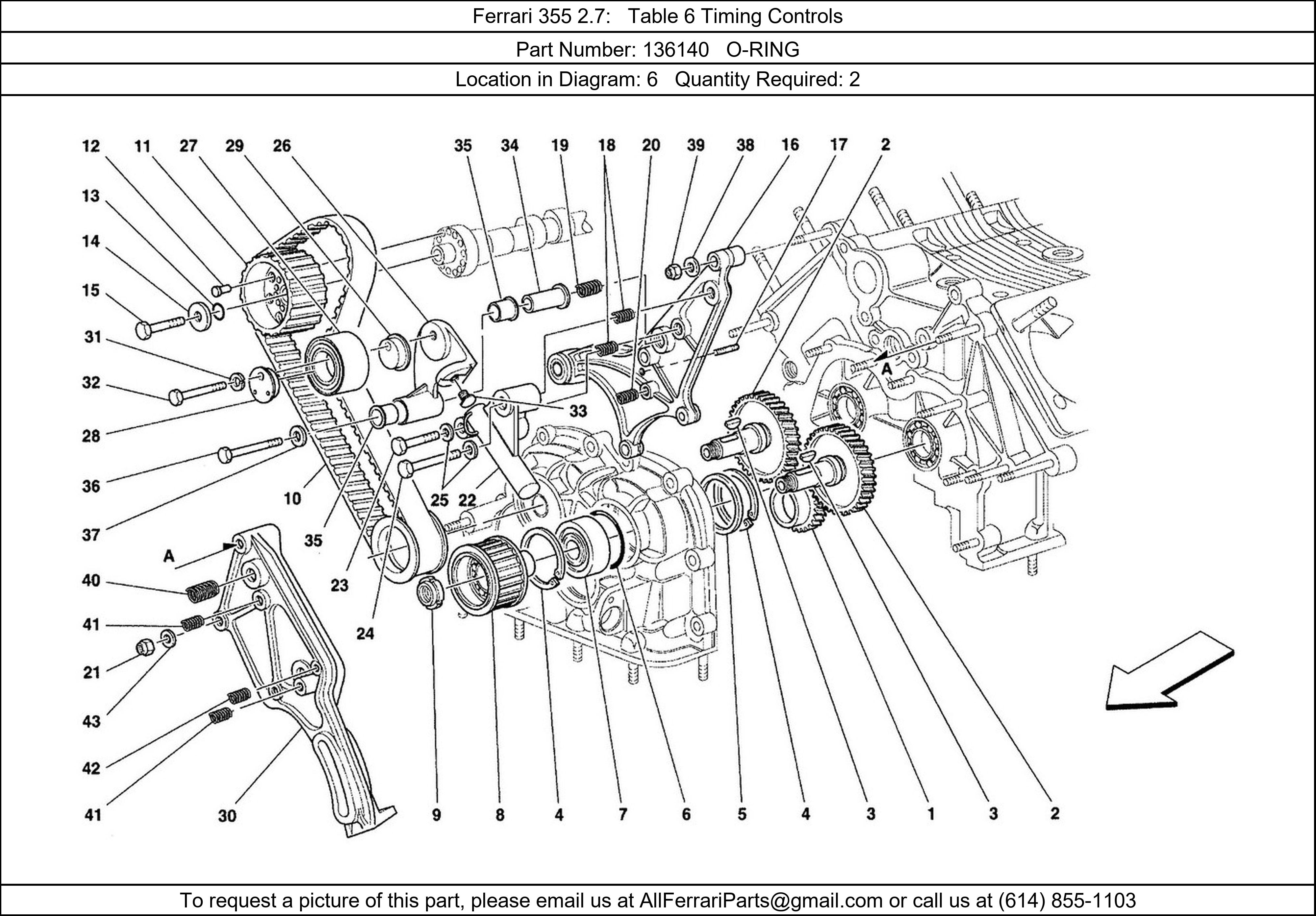 Ferrari Part 136140