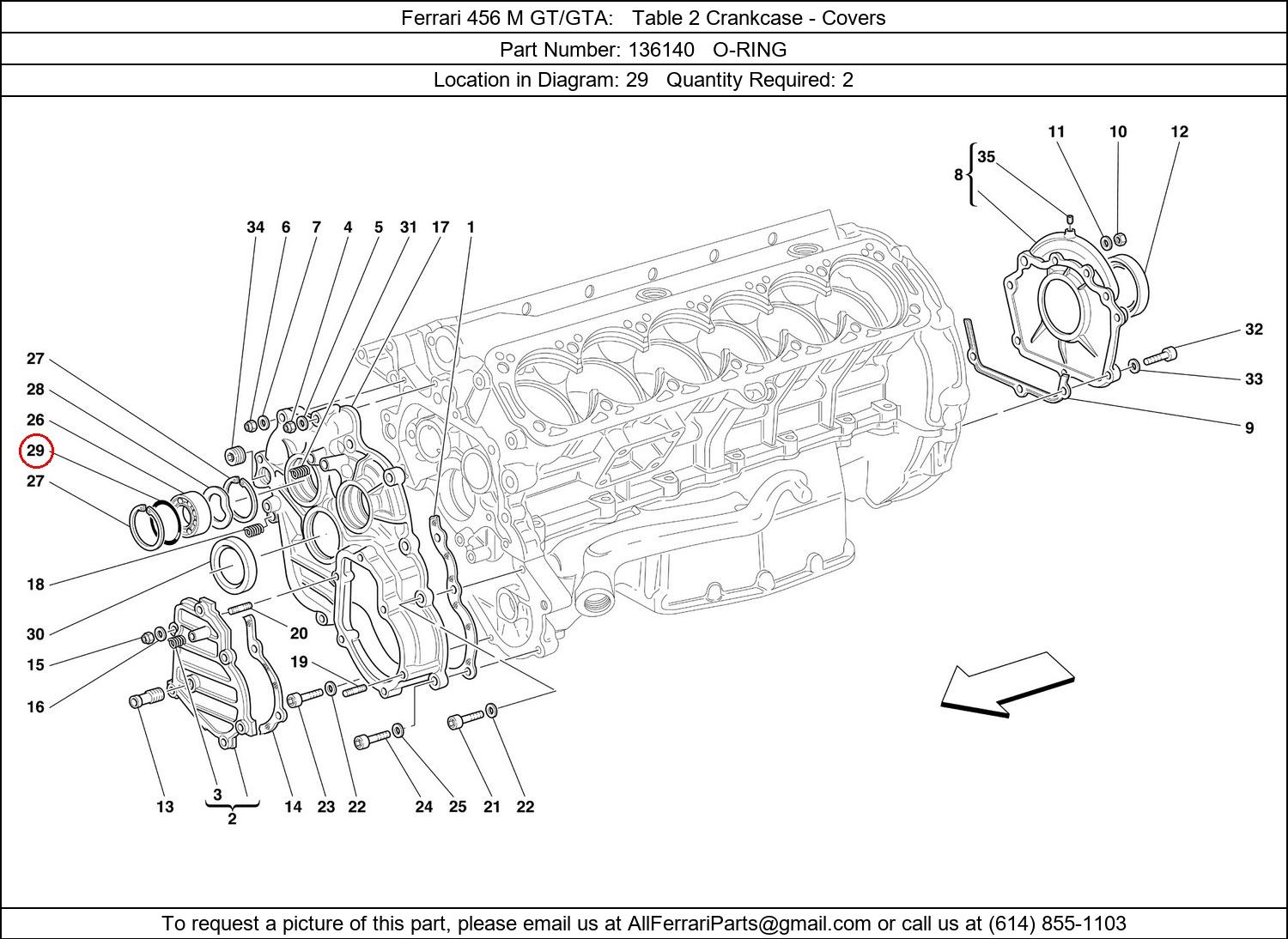 Ferrari Part 136140