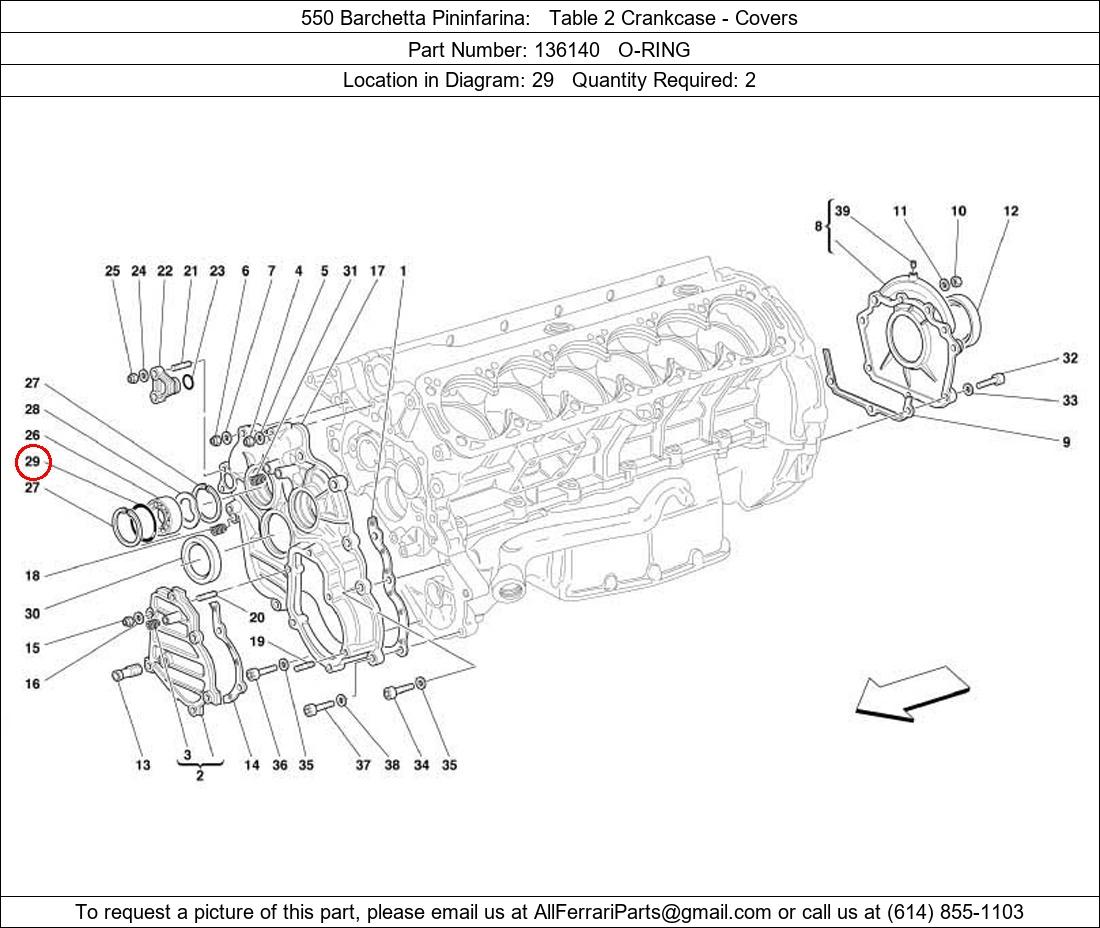 Ferrari Part 136140