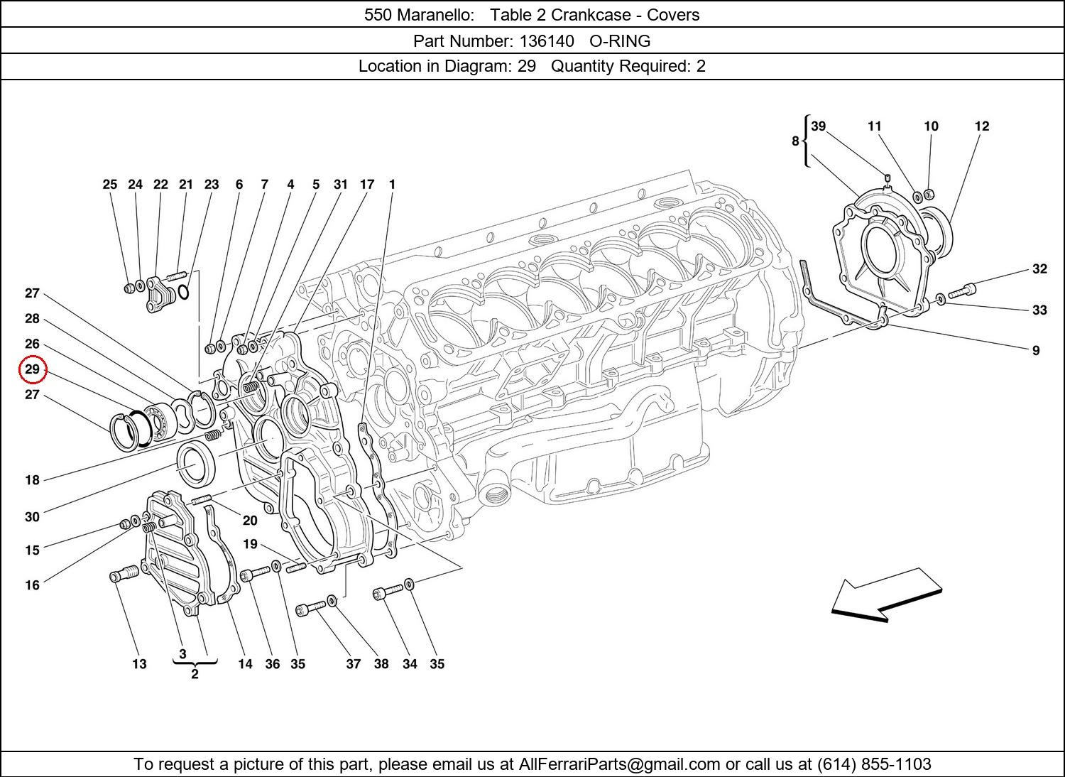 Ferrari Part 136140