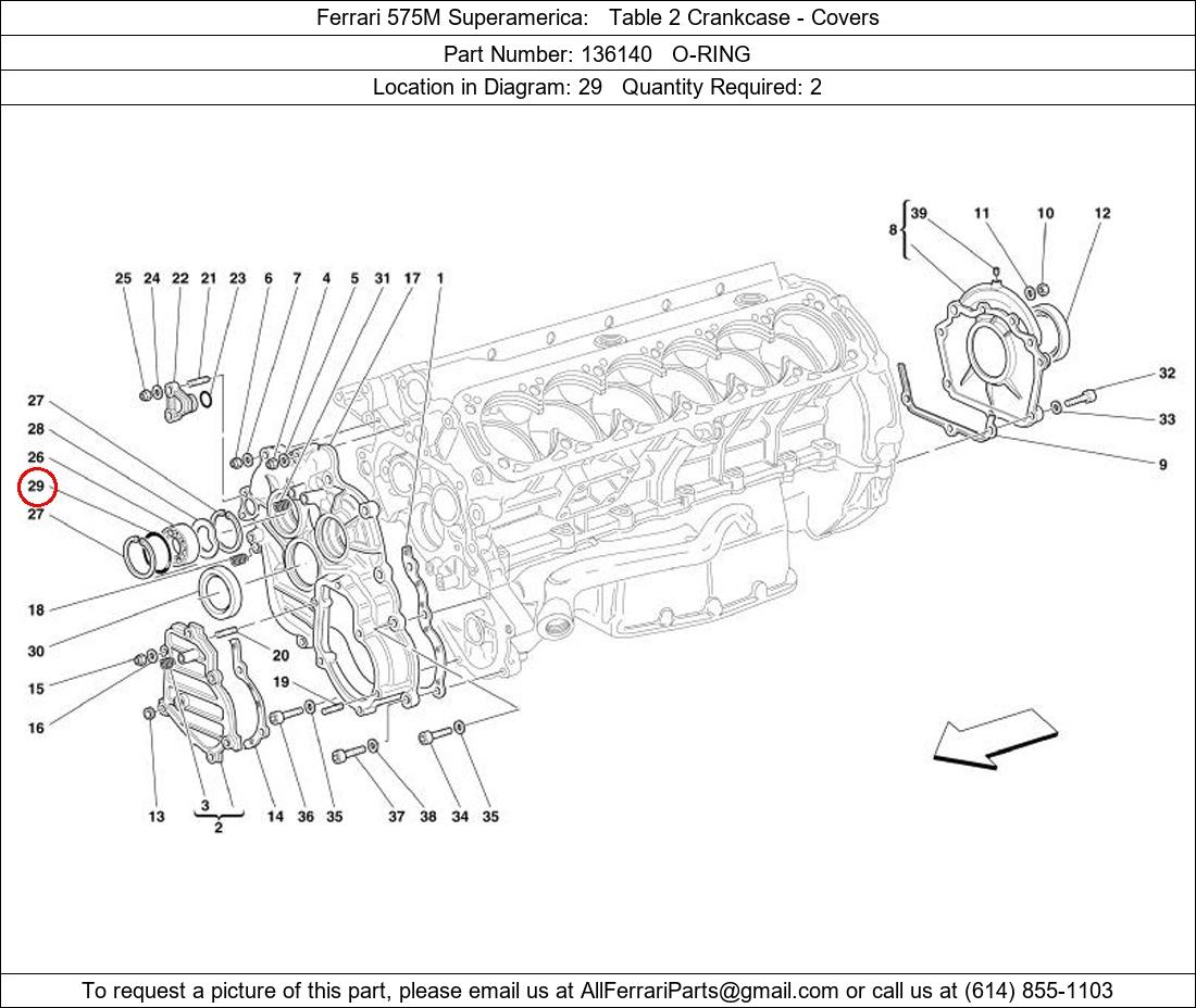 Ferrari Part 136140