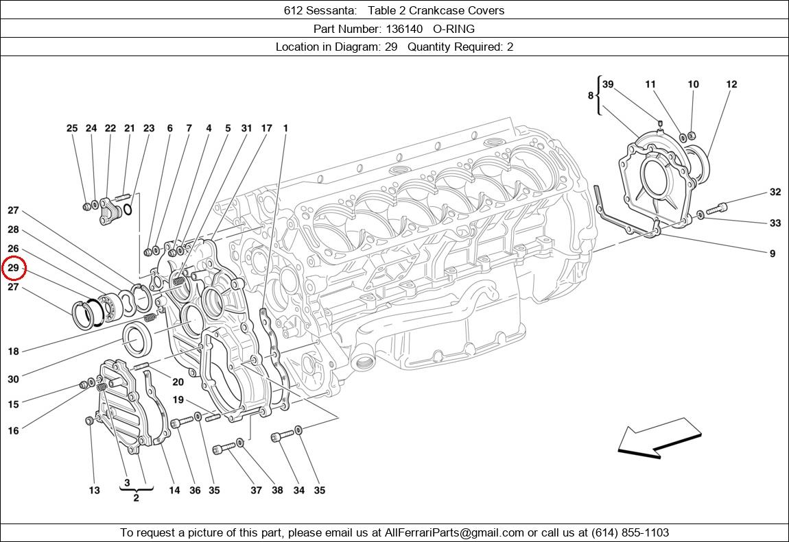 Ferrari Part 136140