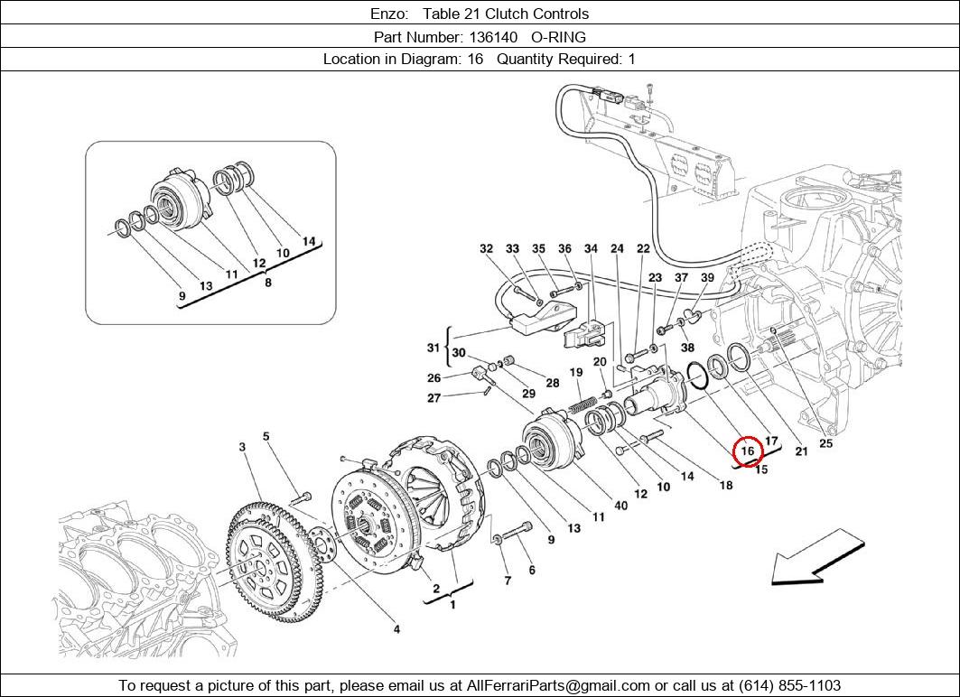 Ferrari Part 136140