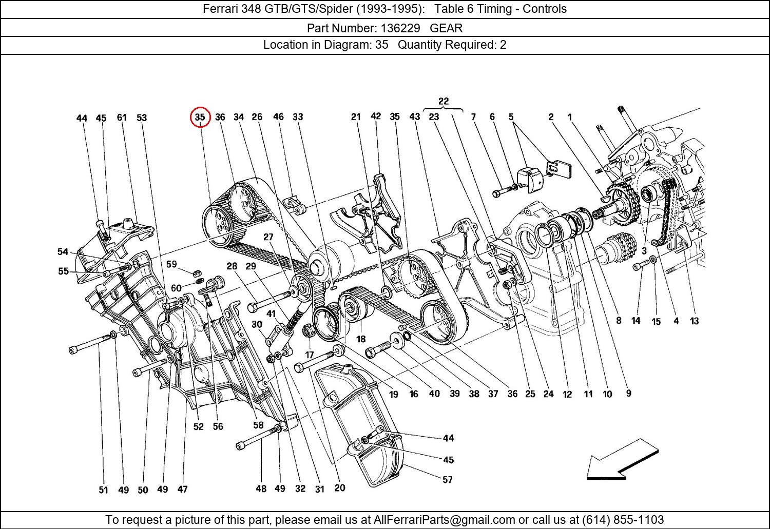 Ferrari Part 136229