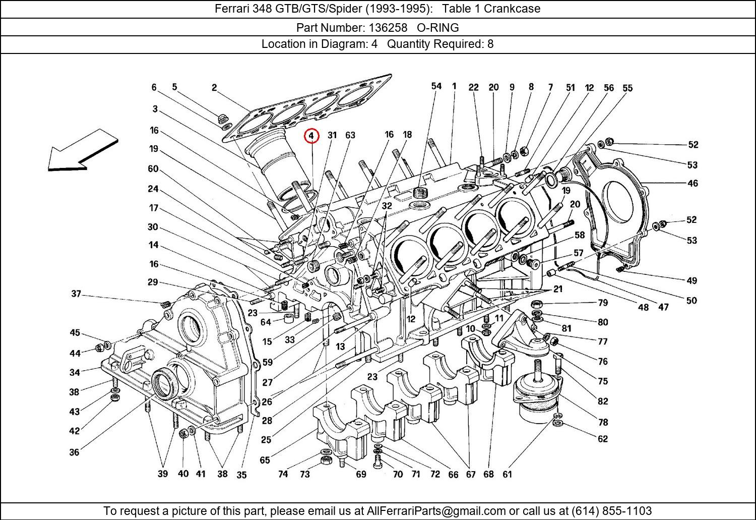 Ferrari Part 136258