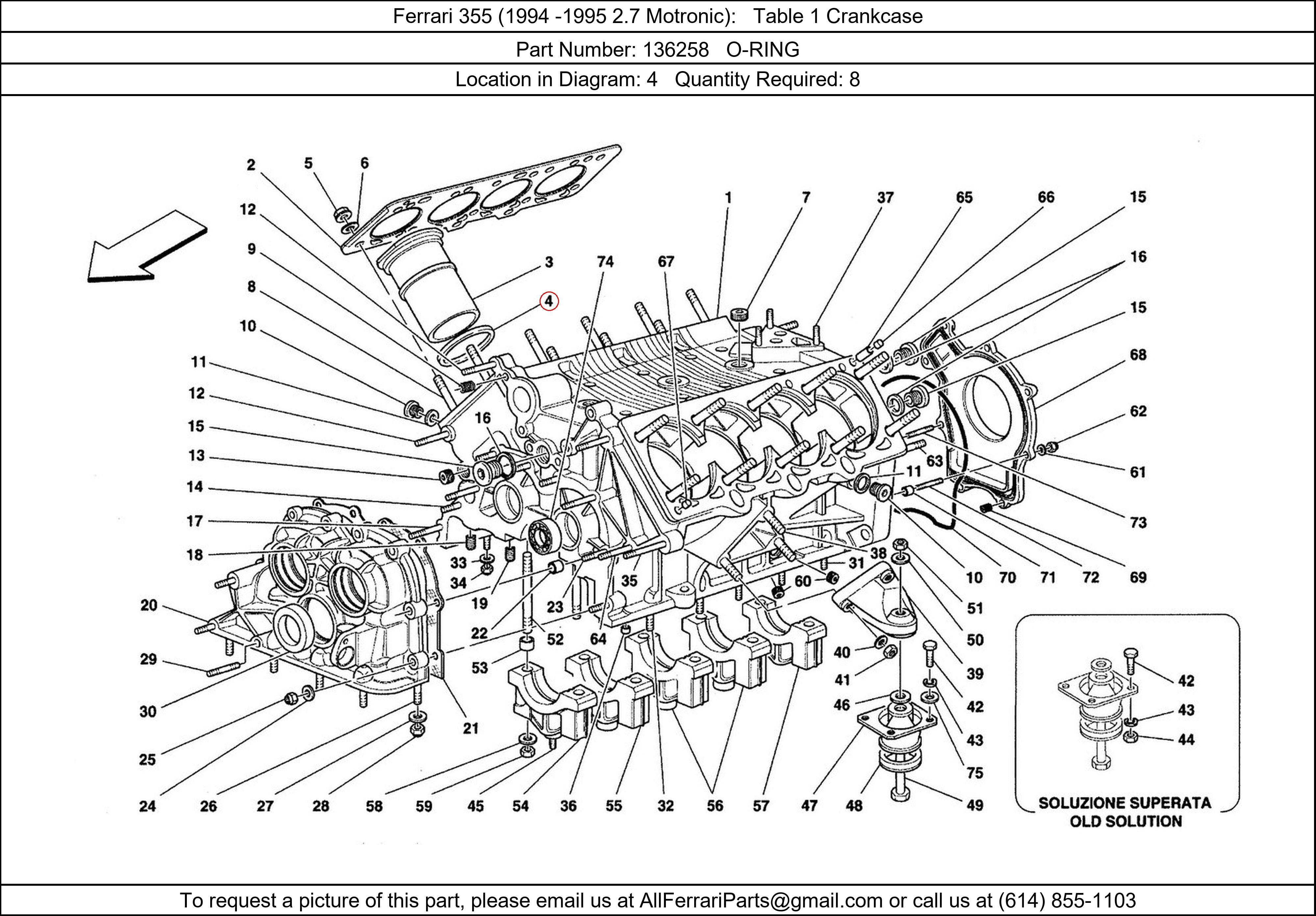 Ferrari Part 136258