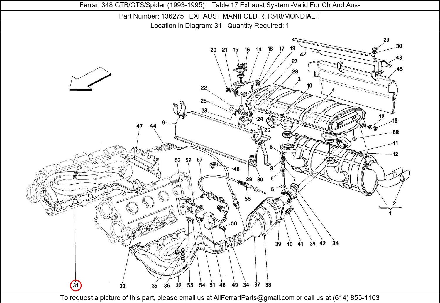 Ferrari Part 136275