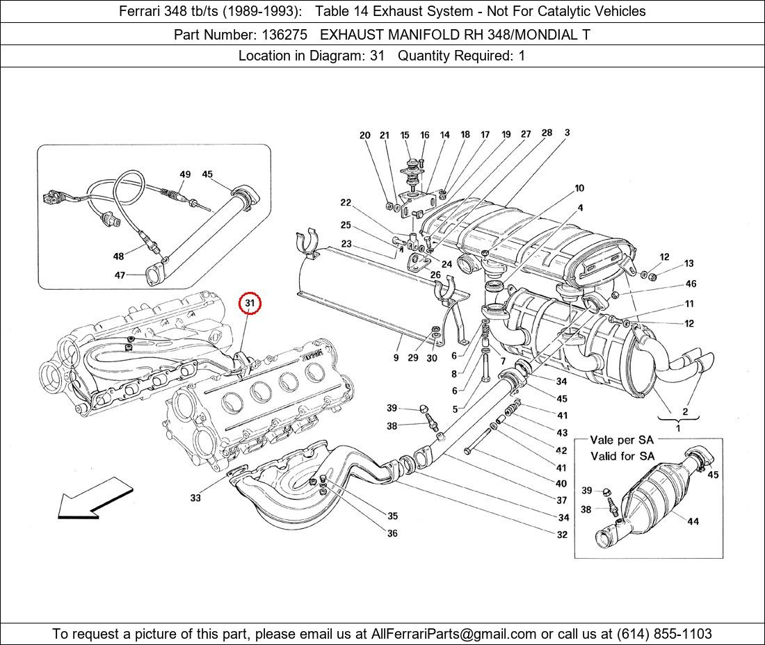 Ferrari Part 136275