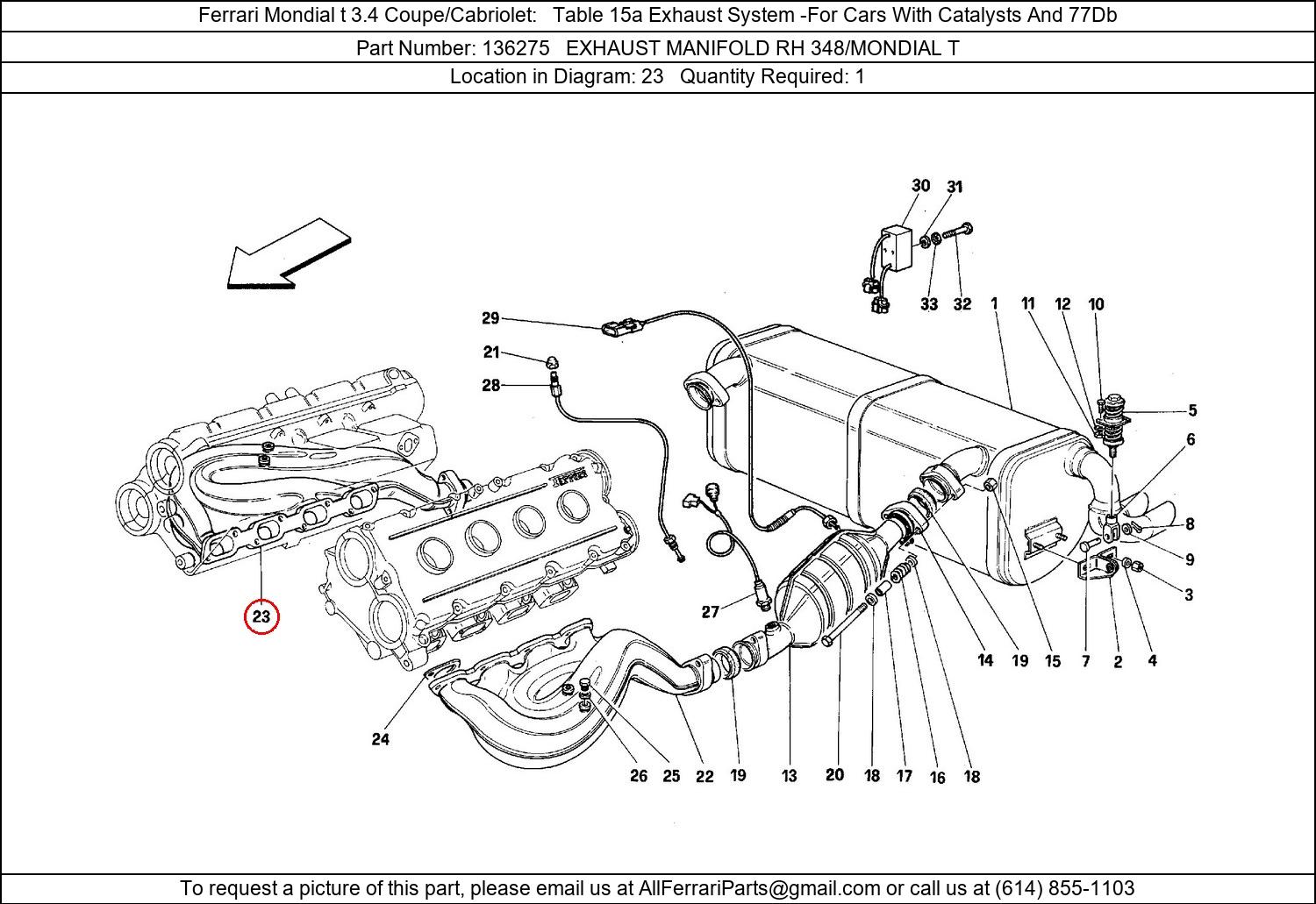 Ferrari Part 136275