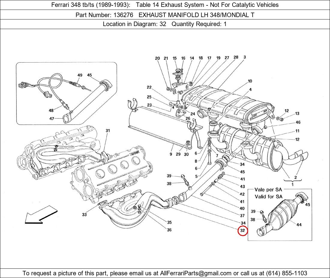 Ferrari Part 136276