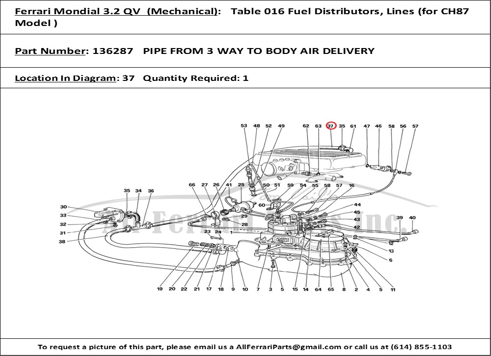 Ferrari Part 136287