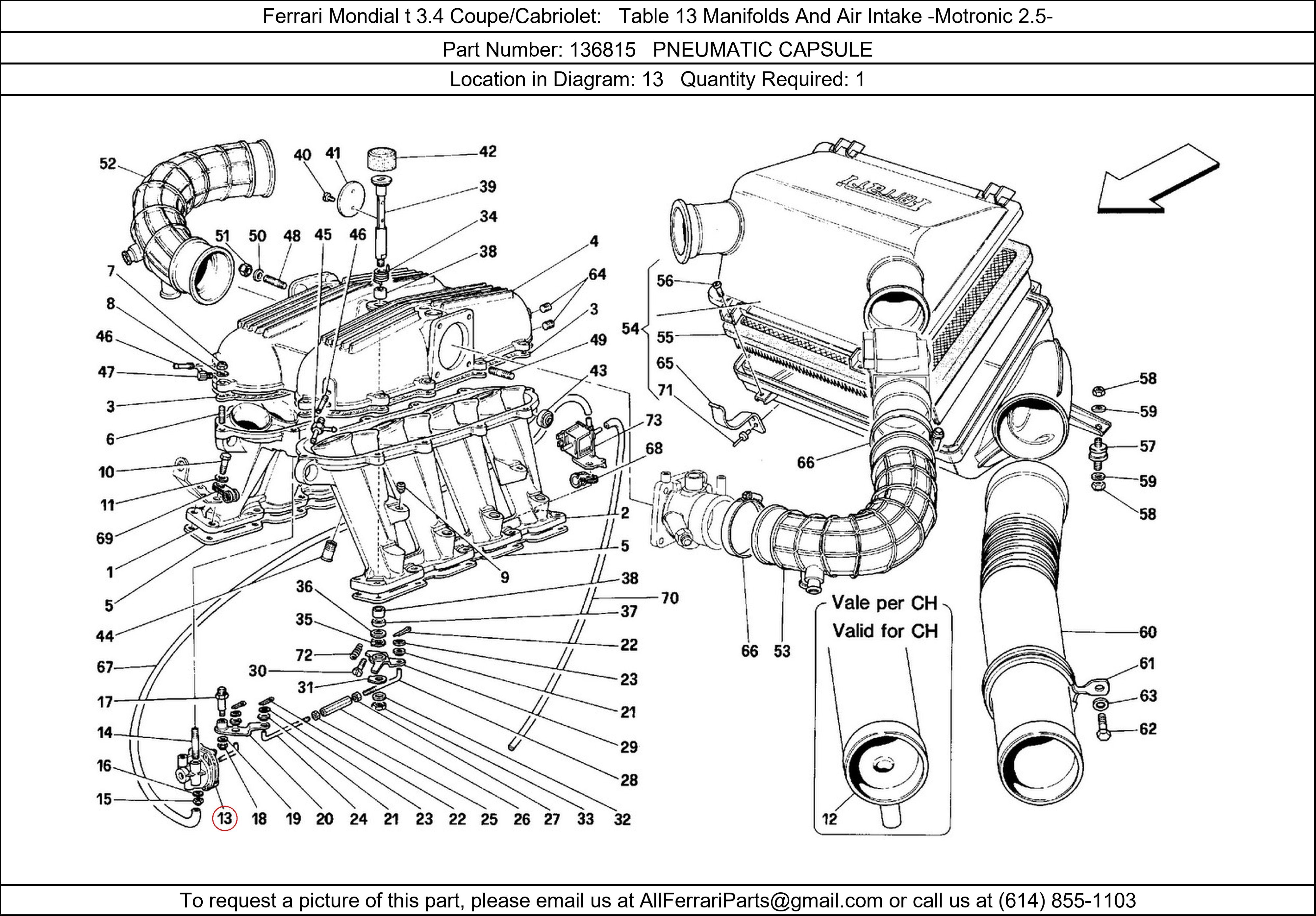 Ferrari Part 136815