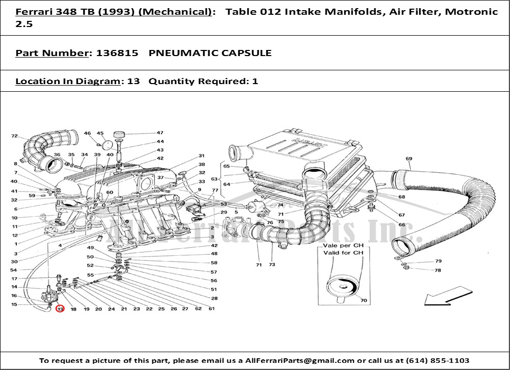 Ferrari Part 136815