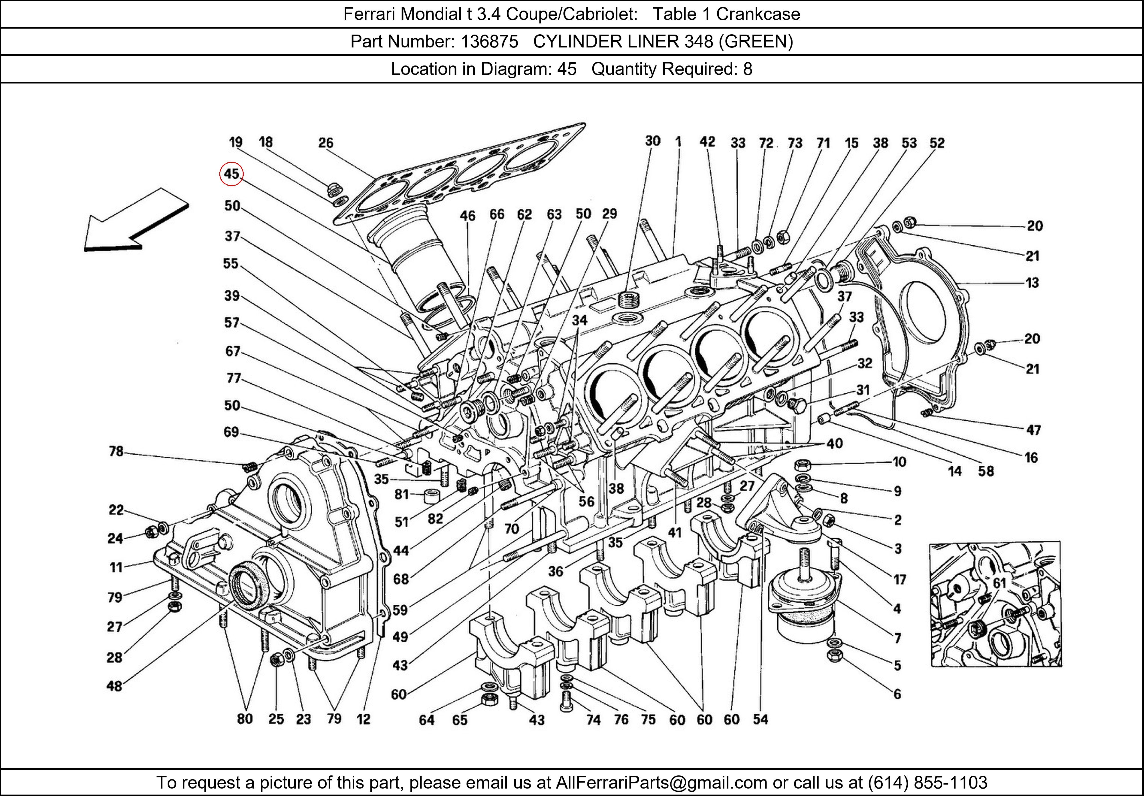 Ferrari Part 136875