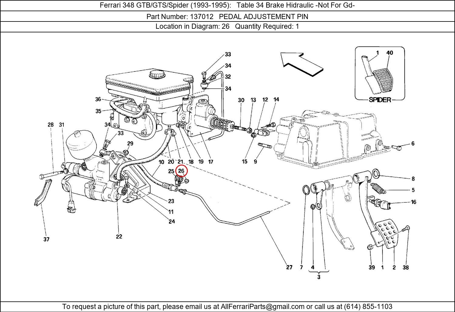 Ferrari Part 137012