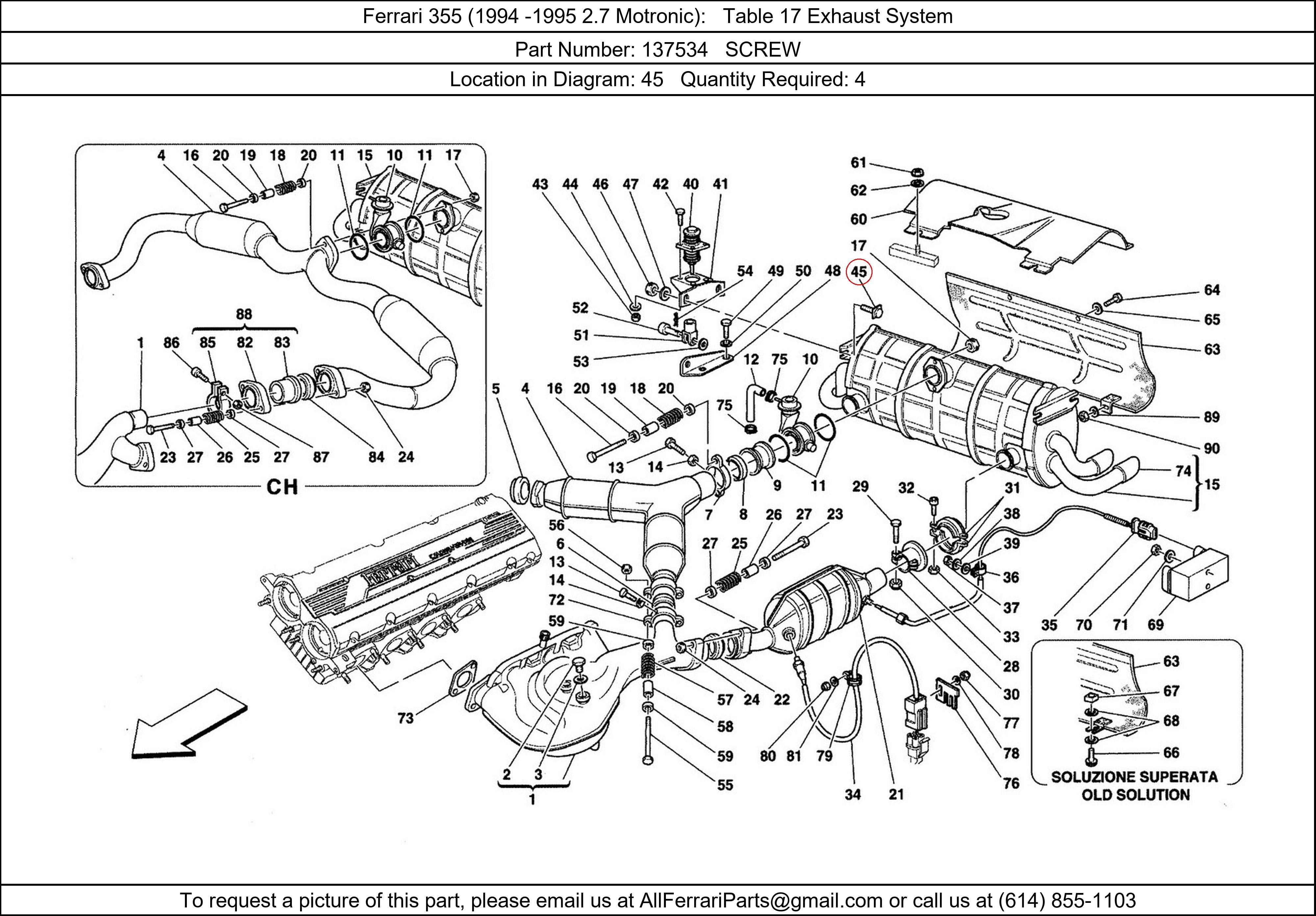 Ferrari Part 137534