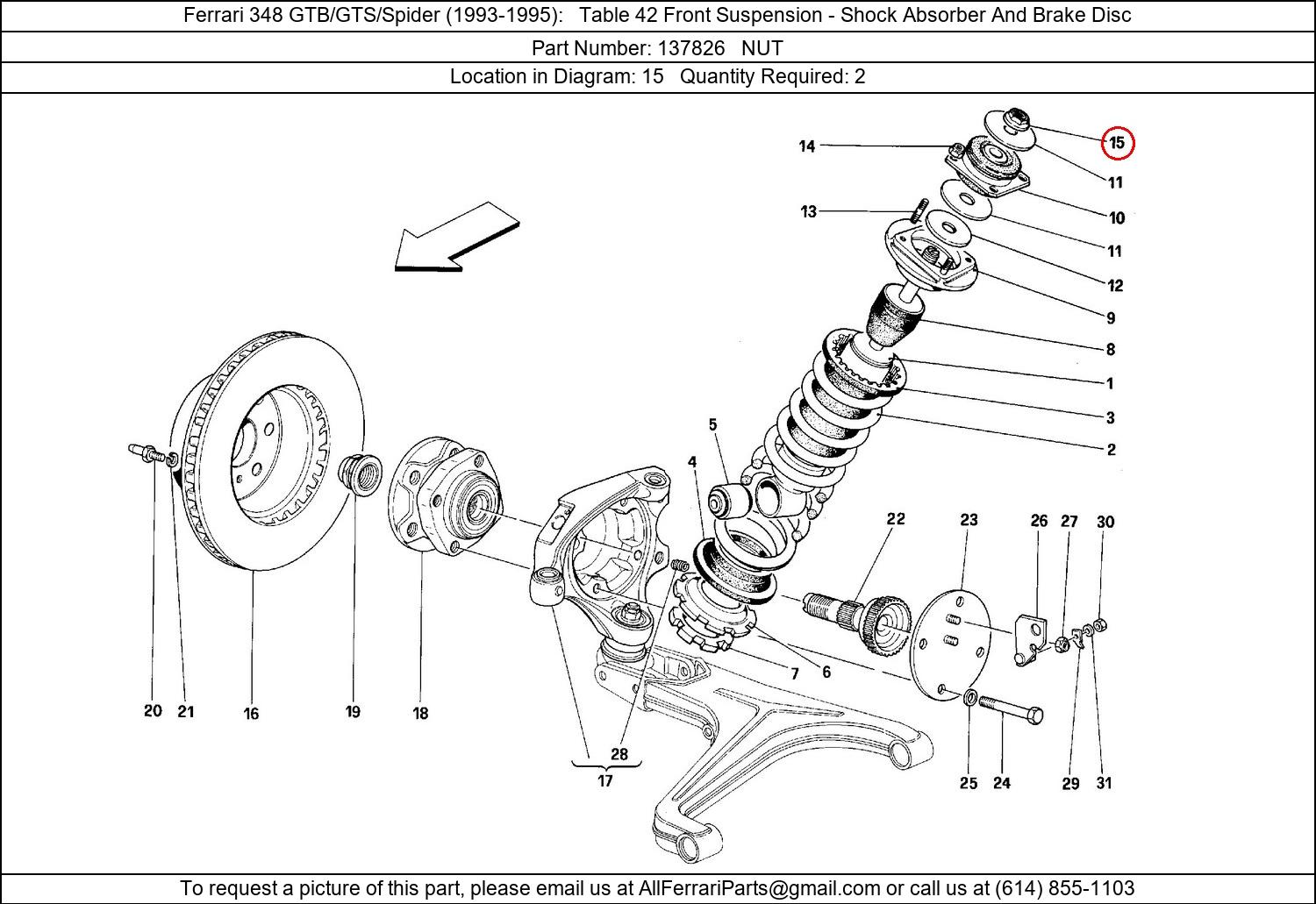 Ferrari Part 137826