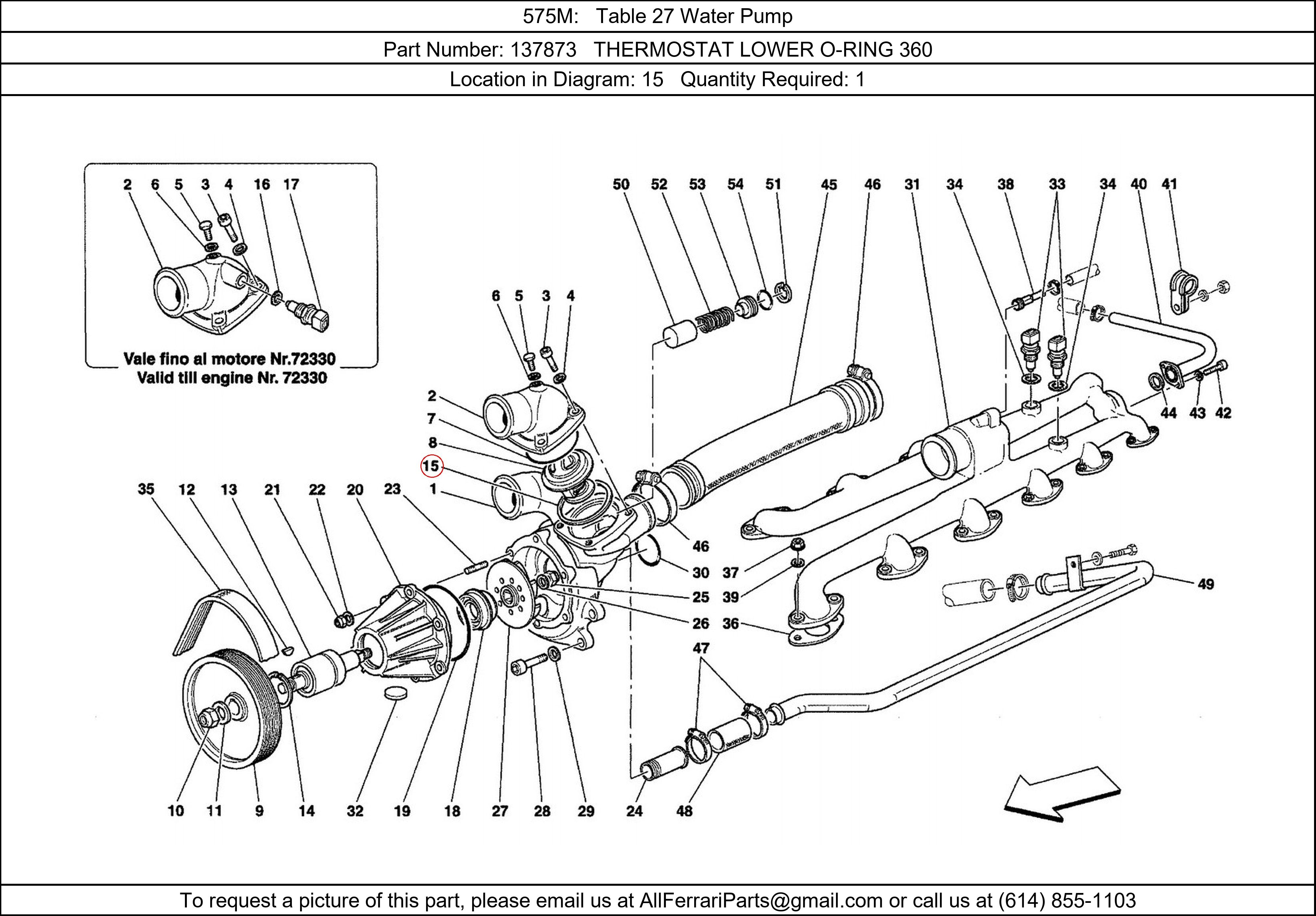 Ferrari Part 137873