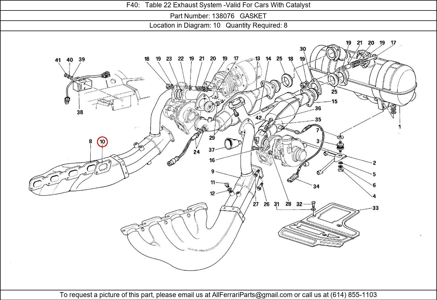 Ferrari Part 138076