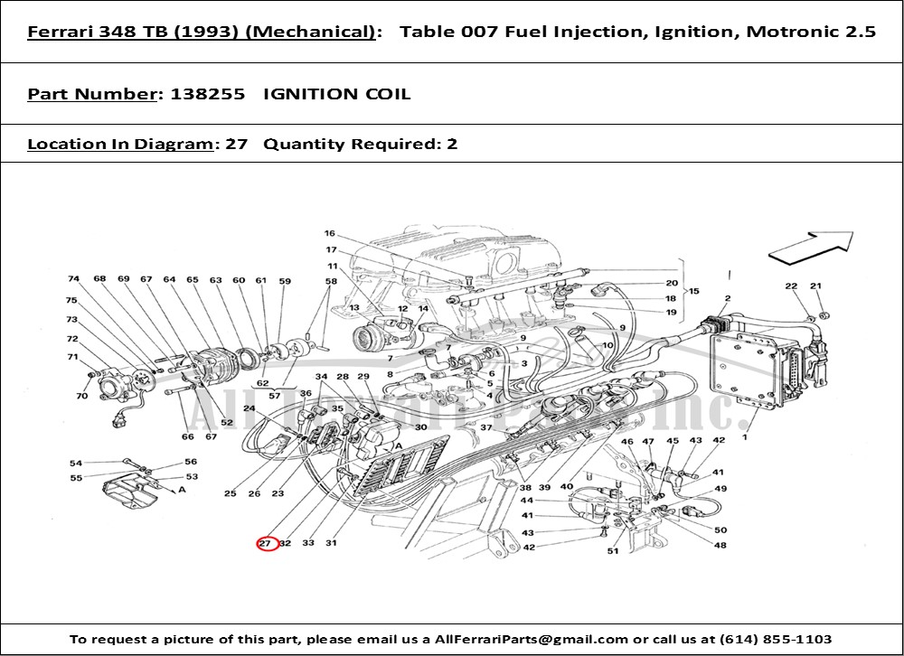 Ferrari Part 138255