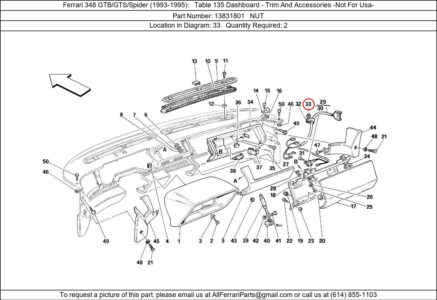 Ferrari Part 13831801