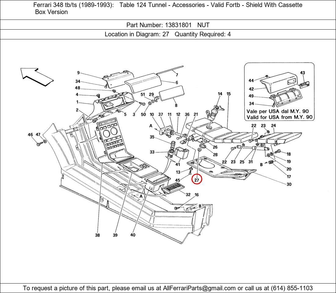 Ferrari Part 13831801