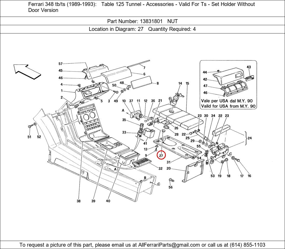 Ferrari Part 13831801