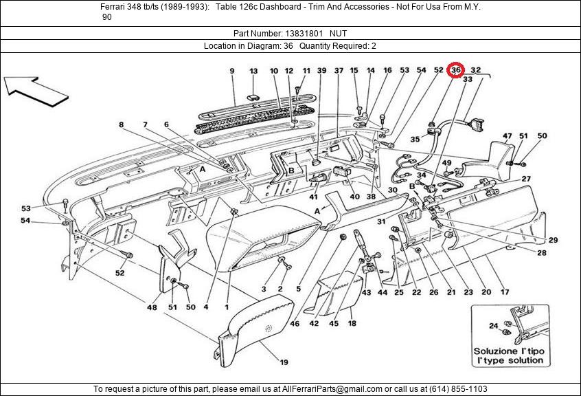 Ferrari Part 13831801