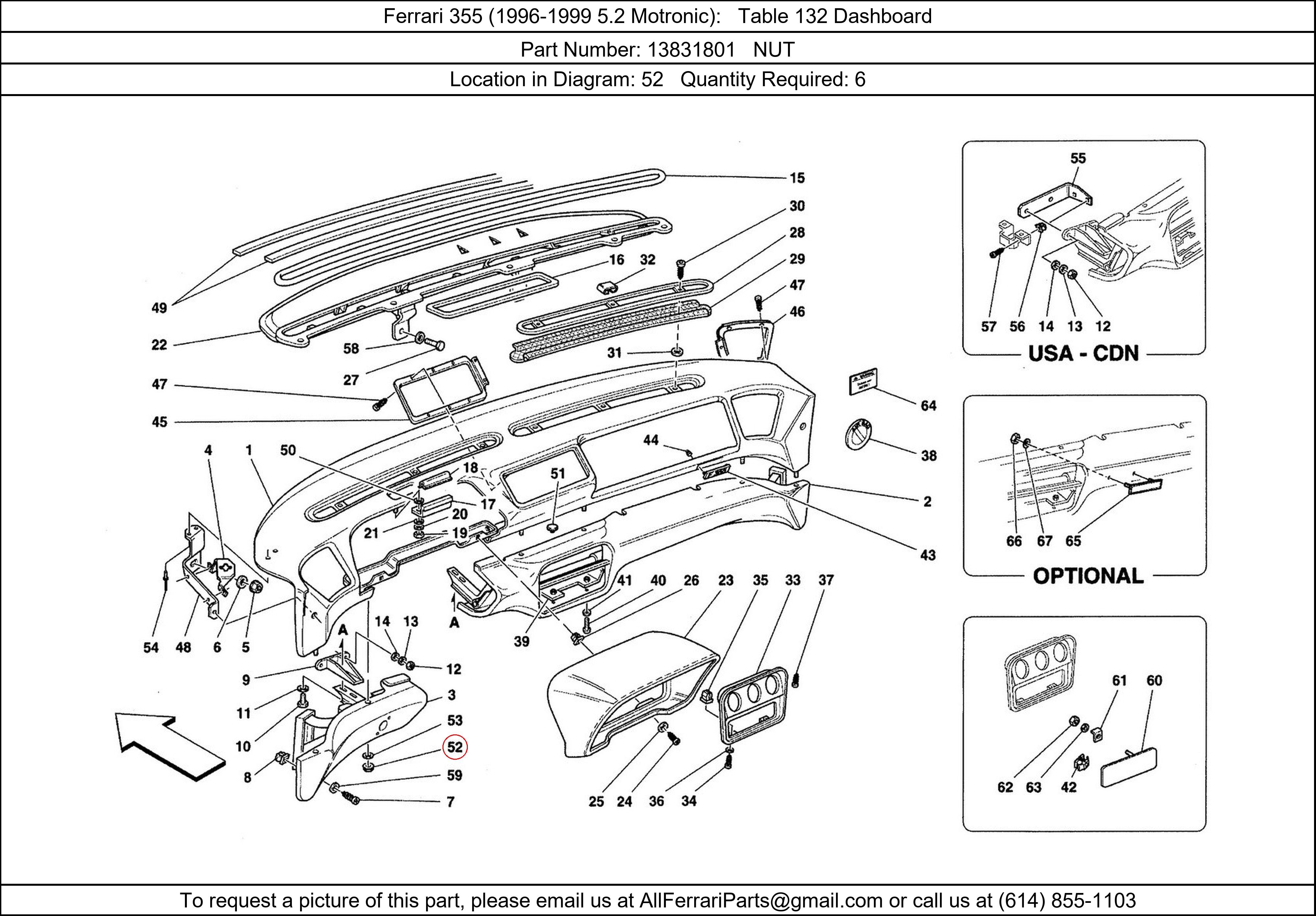 Ferrari Part 13831801