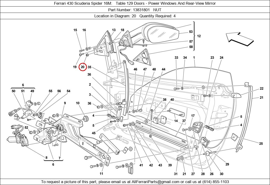 Ferrari Part 13831801