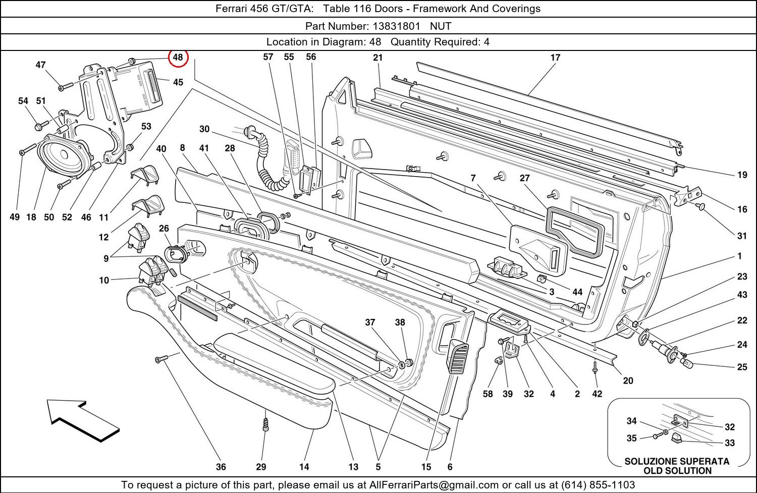 Ferrari Part 13831801