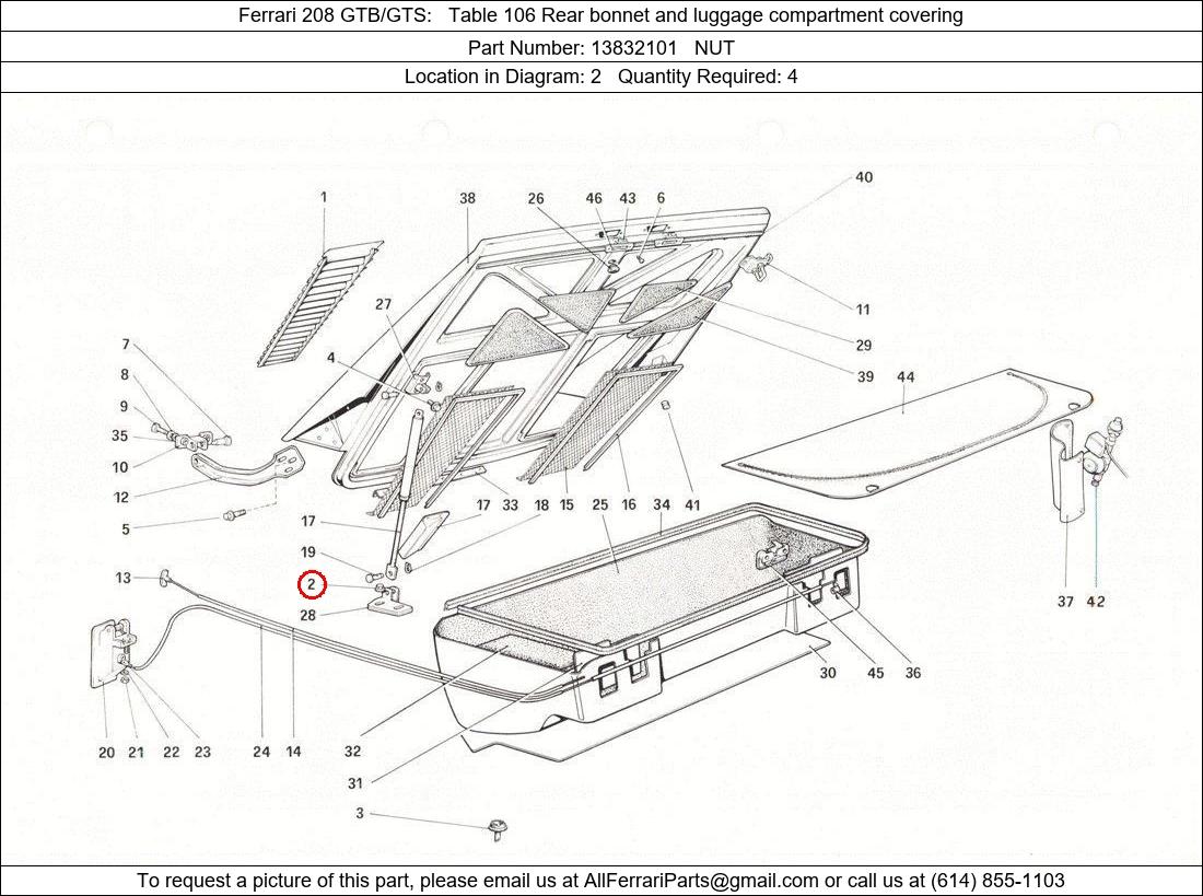 Ferrari Part 13832101