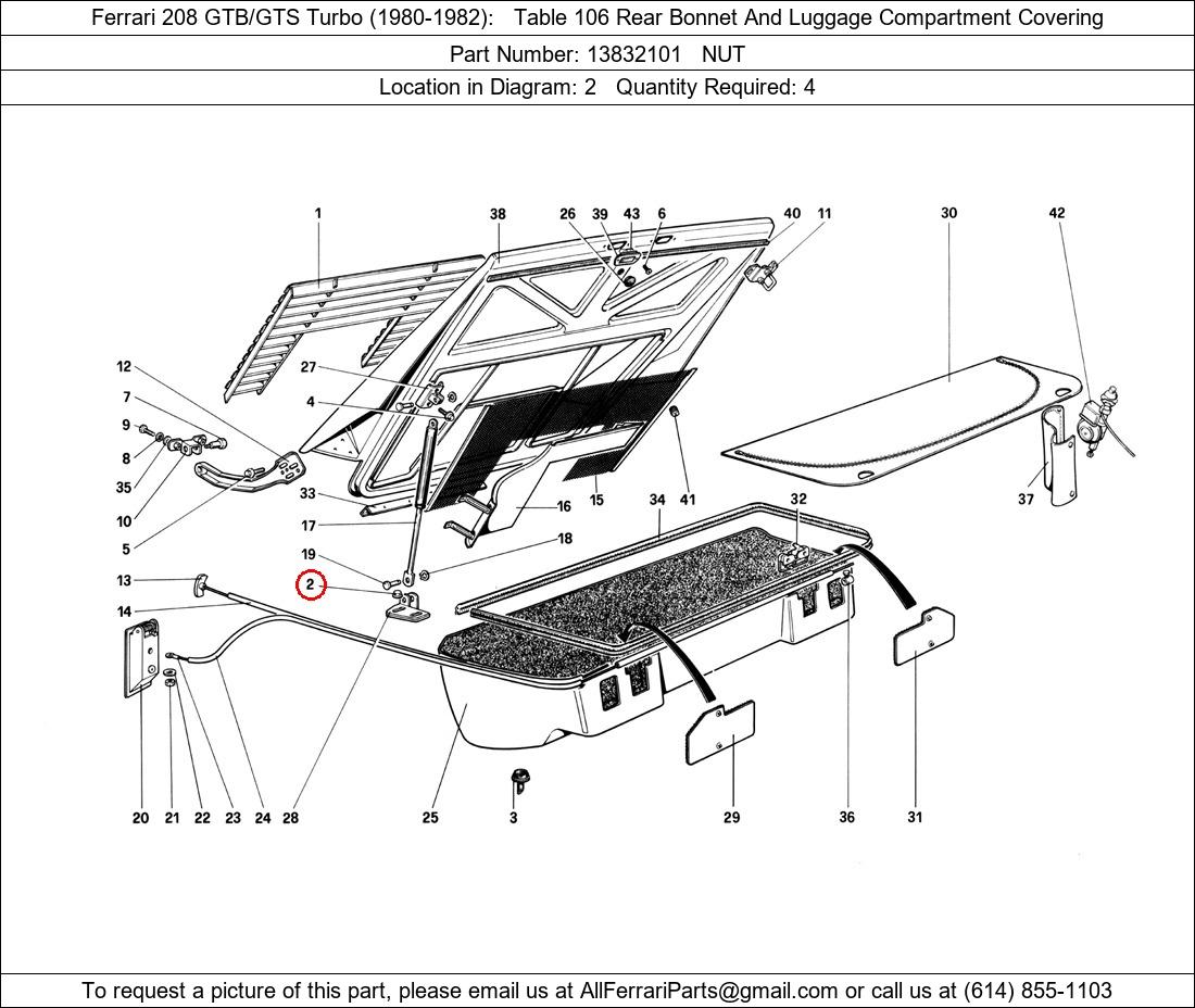 Ferrari Part 13832101