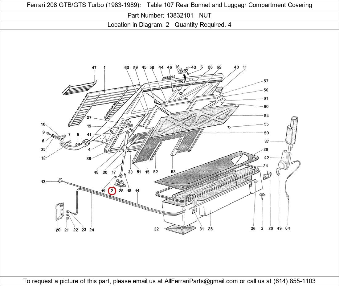 Ferrari Part 13832101