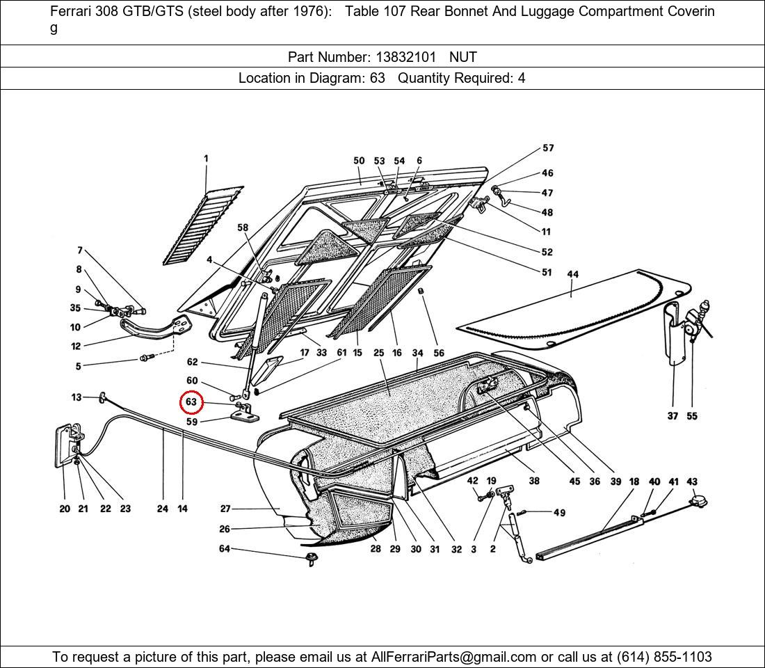 Ferrari Part 13832101