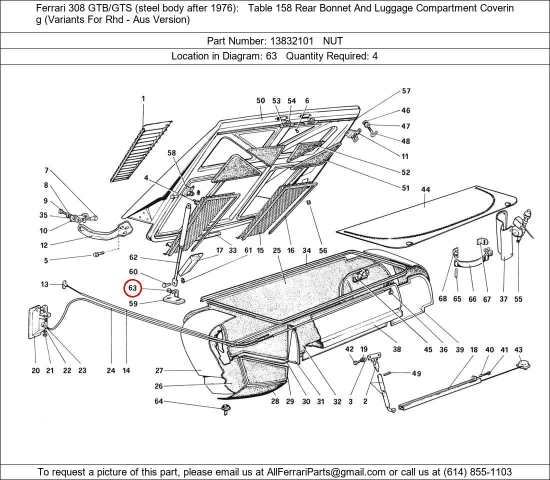 Ferrari Part 13832101