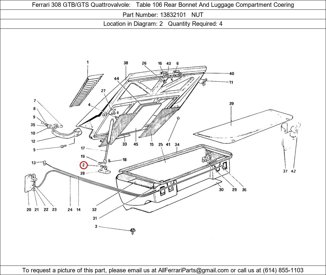 Ferrari Part 13832101