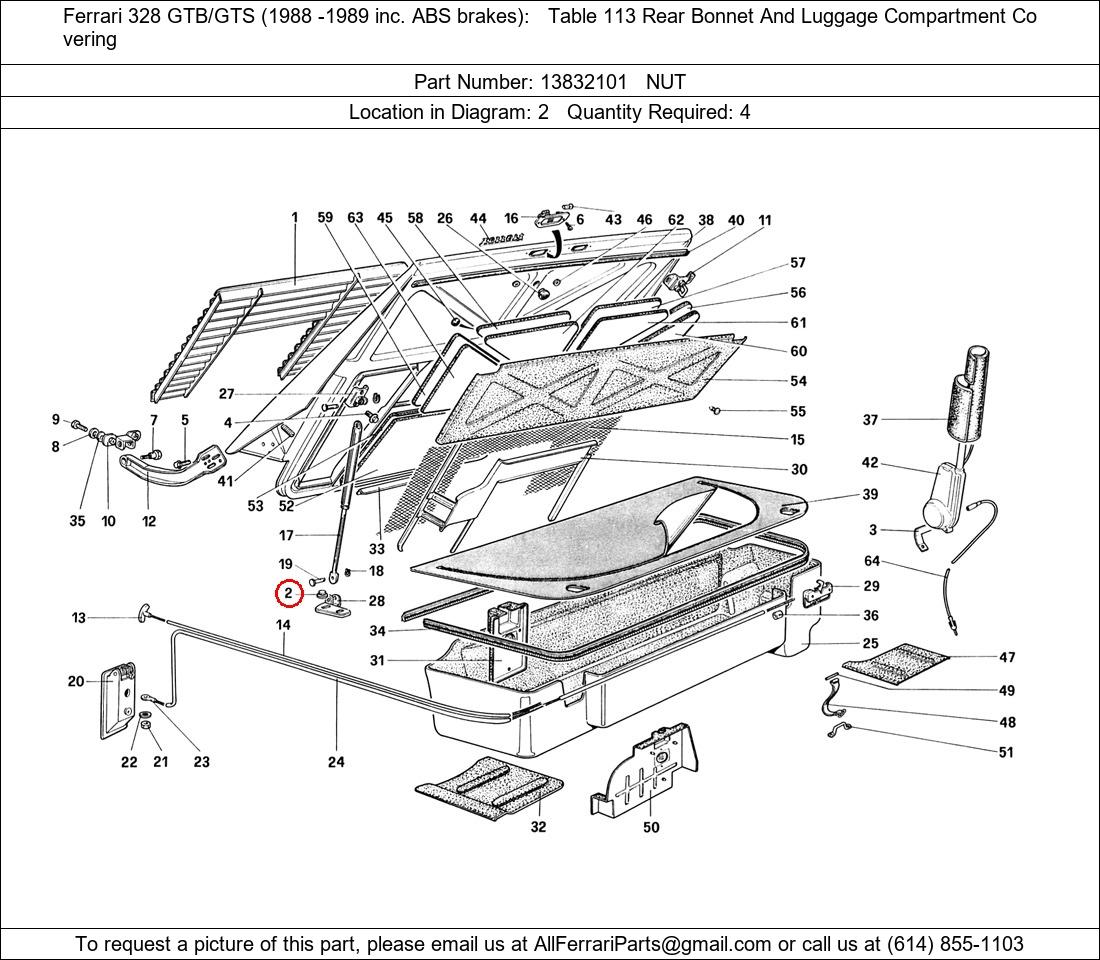 Ferrari Part 13832101